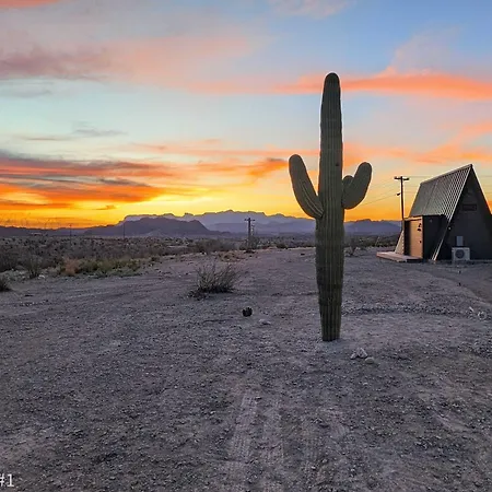 Stardust Big Bend Luxury A-Frame #6 With A Great View Villa Terlingua Exterior photo