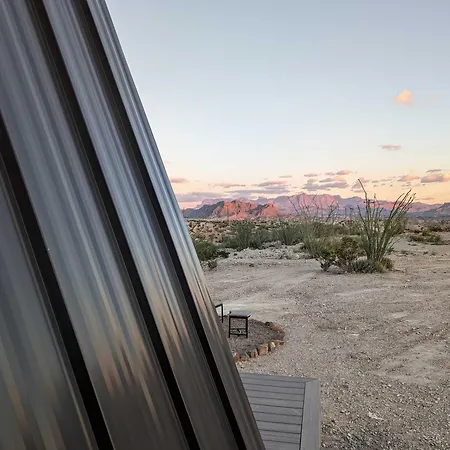 Stardust Big Bend Luxury A-Frame #6 With A Great View Villa Terlingua Exterior photo