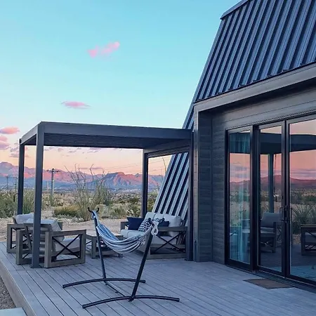 Stardust Big Bend Luxury A-Frame #6 With A Great View Villa Terlingua Exterior photo