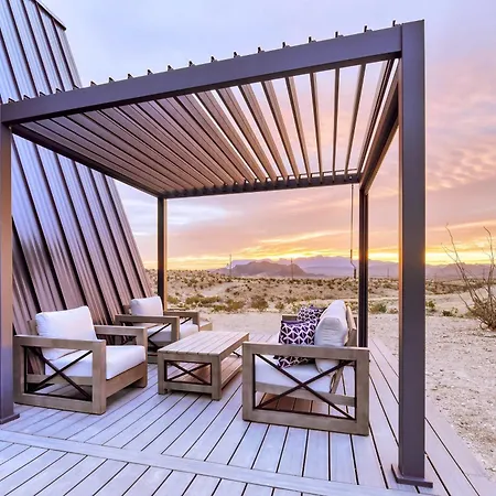 Stardust Big Bend Luxury A-Frame #6 With A Great View Villa Terlingua Exterior photo