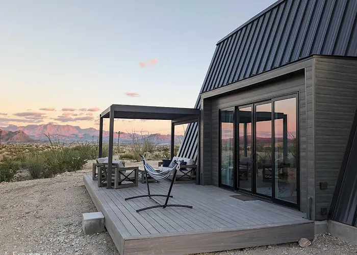 Stardust Big Bend Luxury A-Frame #6 With A Great View