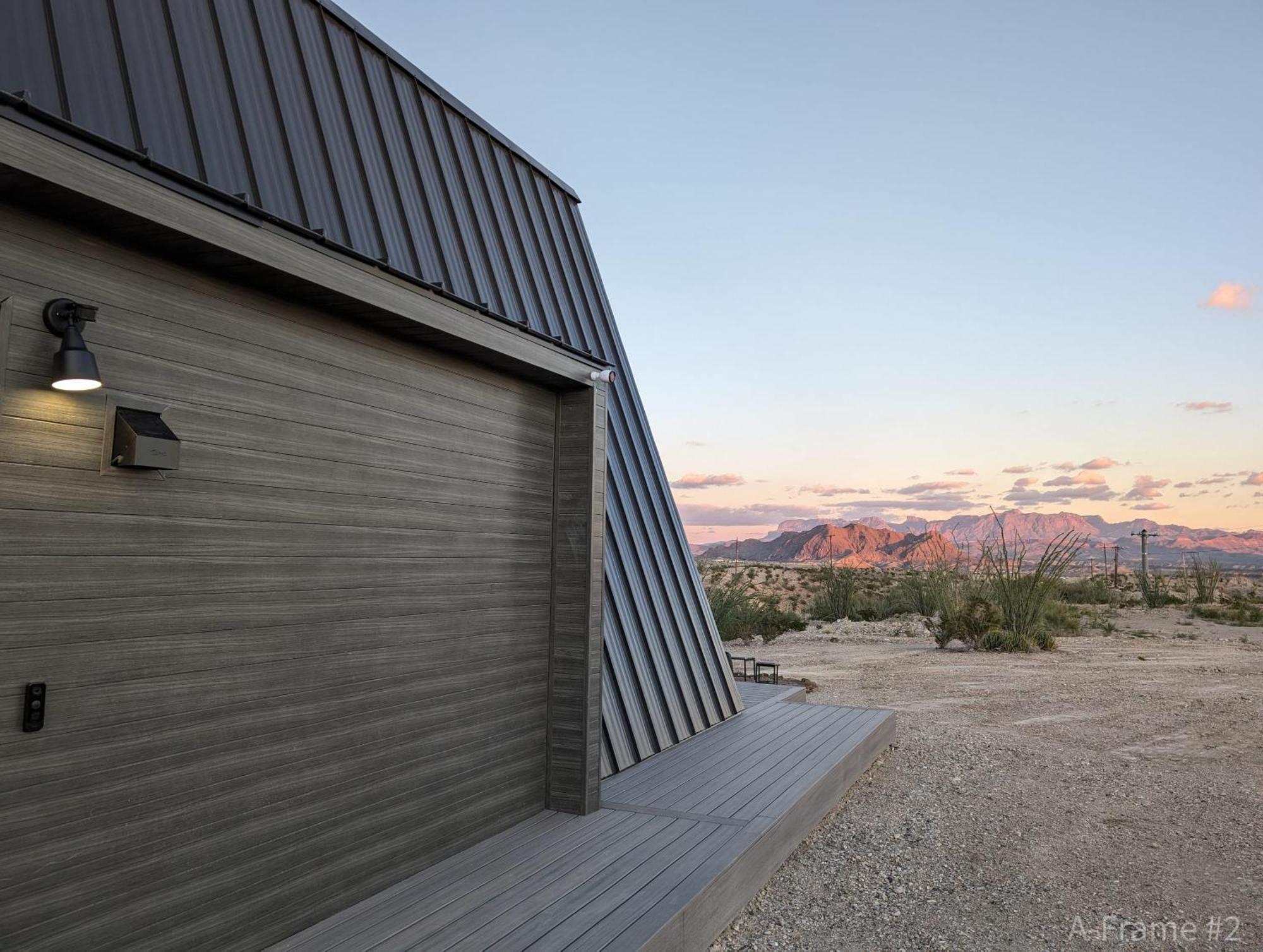 Holiday home Stardust Big Bend Luxury A-frame #6 With A Great View Terlingua