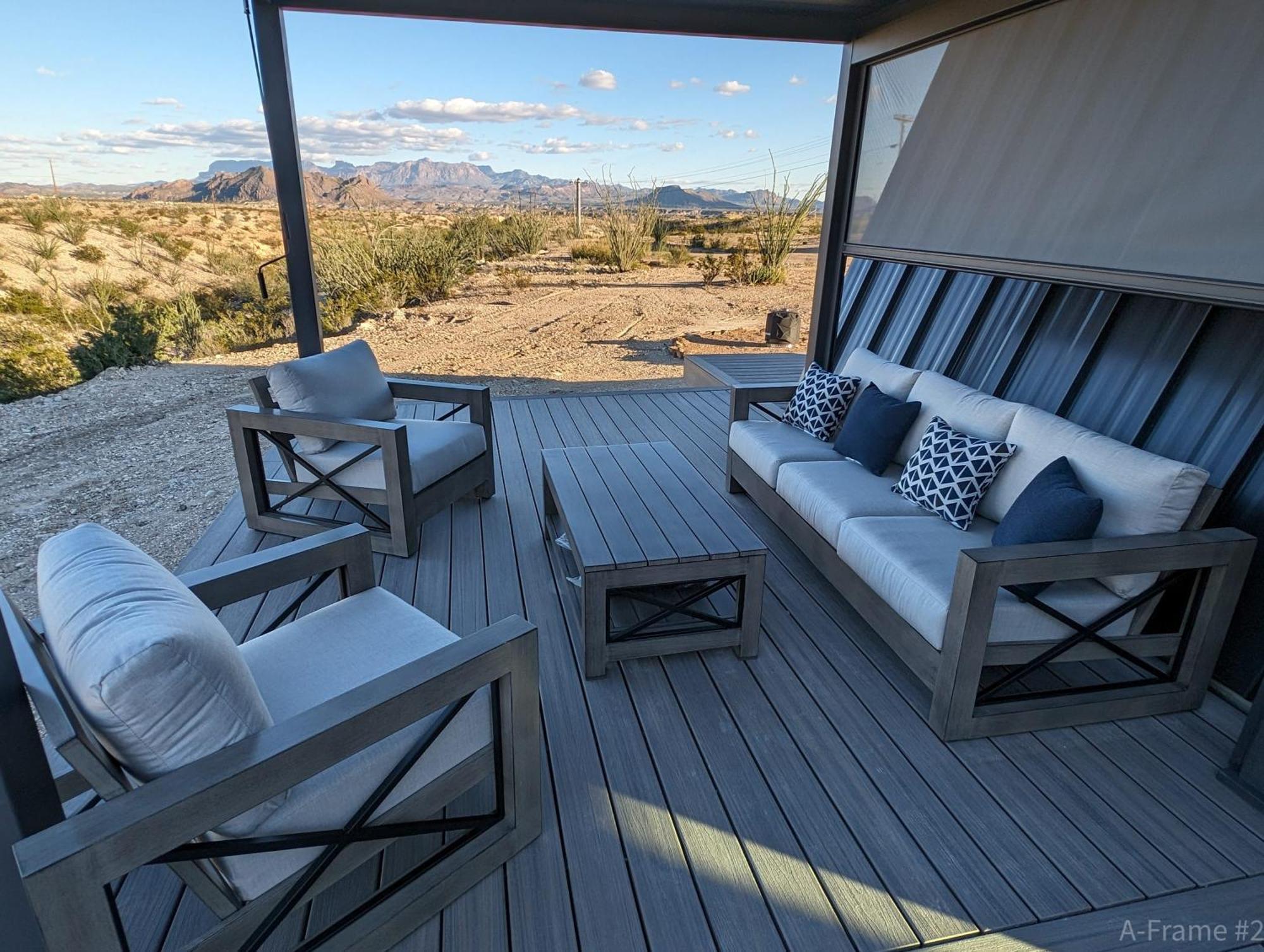 Stardust Big Bend Luxury A-frame #6 With A Great View Holiday home Terlingua