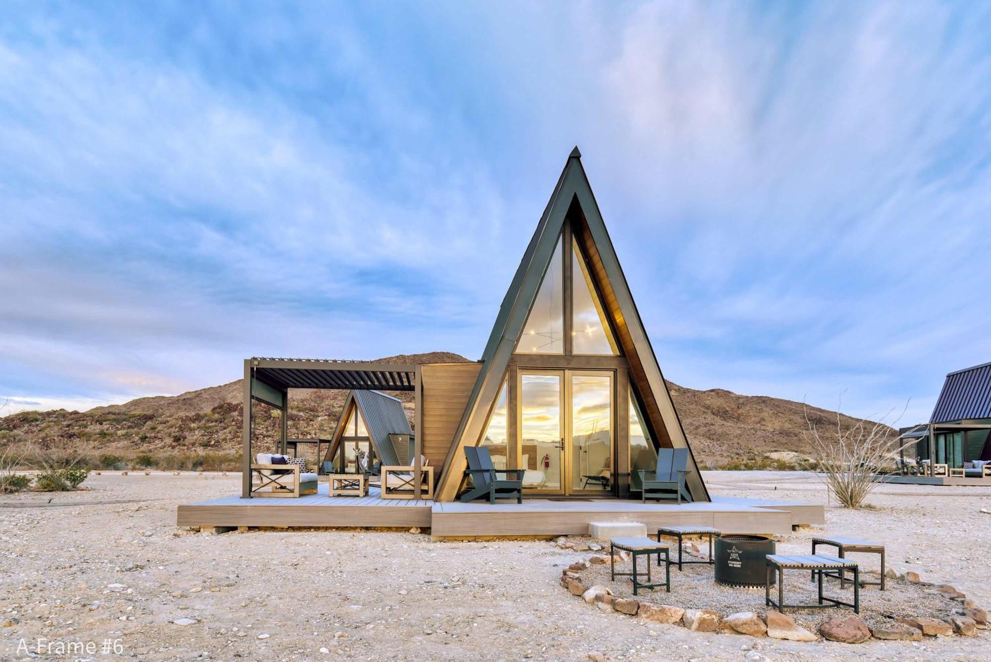 Stardust Big Bend Luxury A-frame #6 With A Great View Holiday home Terlingua