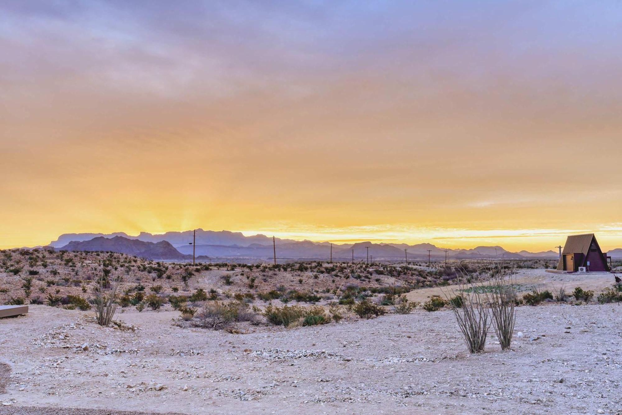 Holiday home Stardust Big Bend Luxury A-frame #6 With A Great View Terlingua