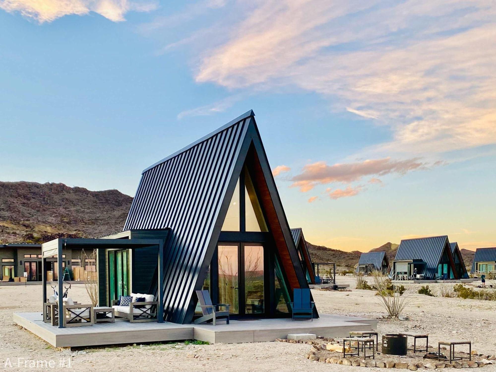 Holiday home Stardust Big Bend Luxury A-frame #6 With A Great View