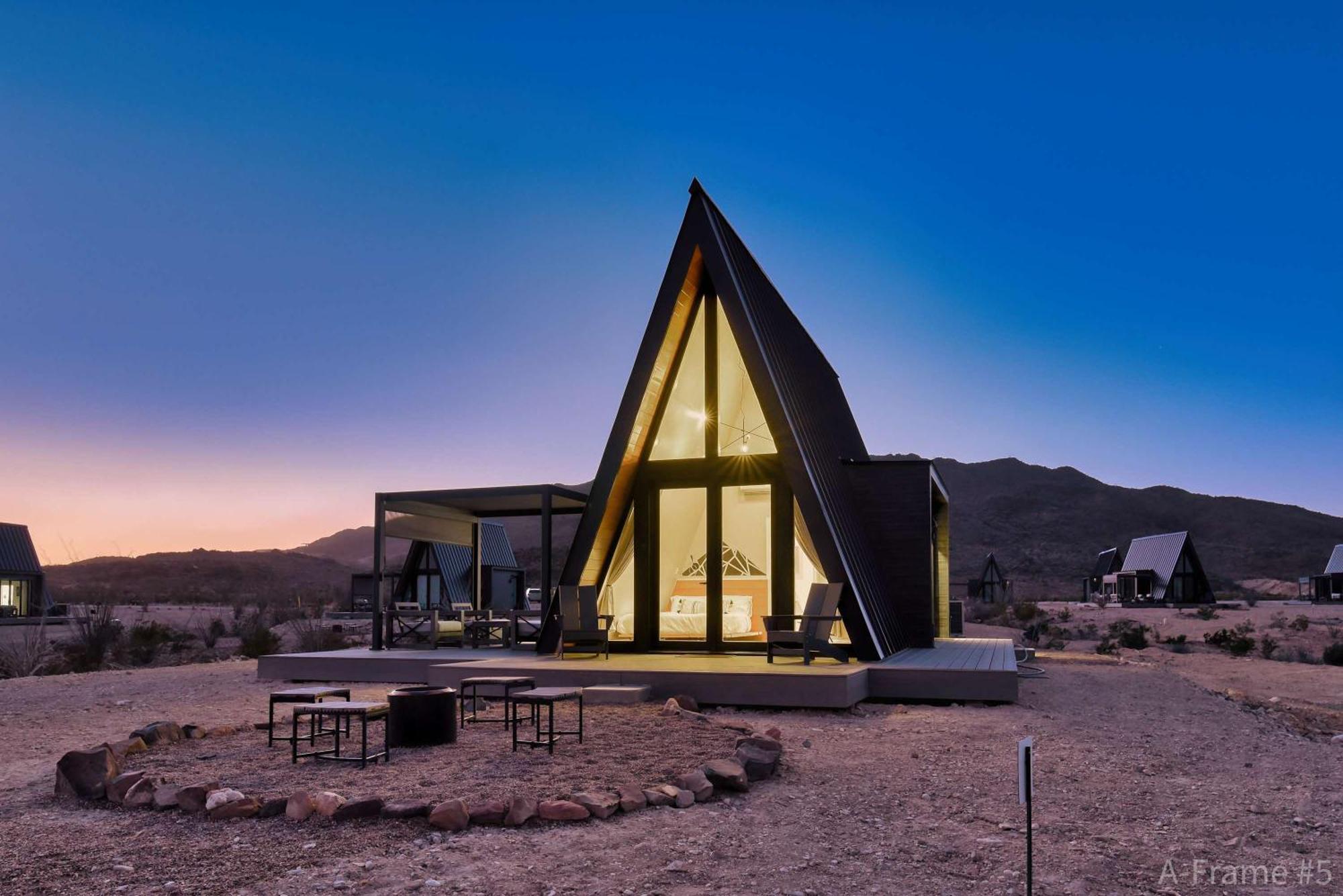 Stardust Big Bend Luxury A-frame #6 With A Great View Holiday home Terlingua